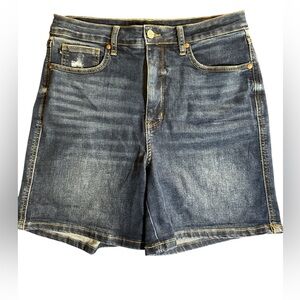 Judy Blue Dark Wash Jean Shorts